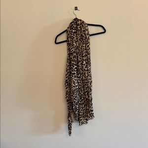 Leopard Print Scarf
